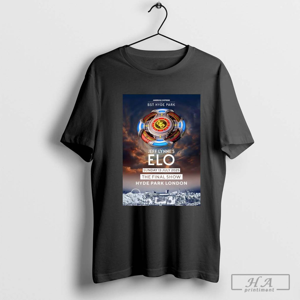 Jeff Lynnes Elo The Over And Out 2025 Tour London Bst Hyde Park 13 July 2025