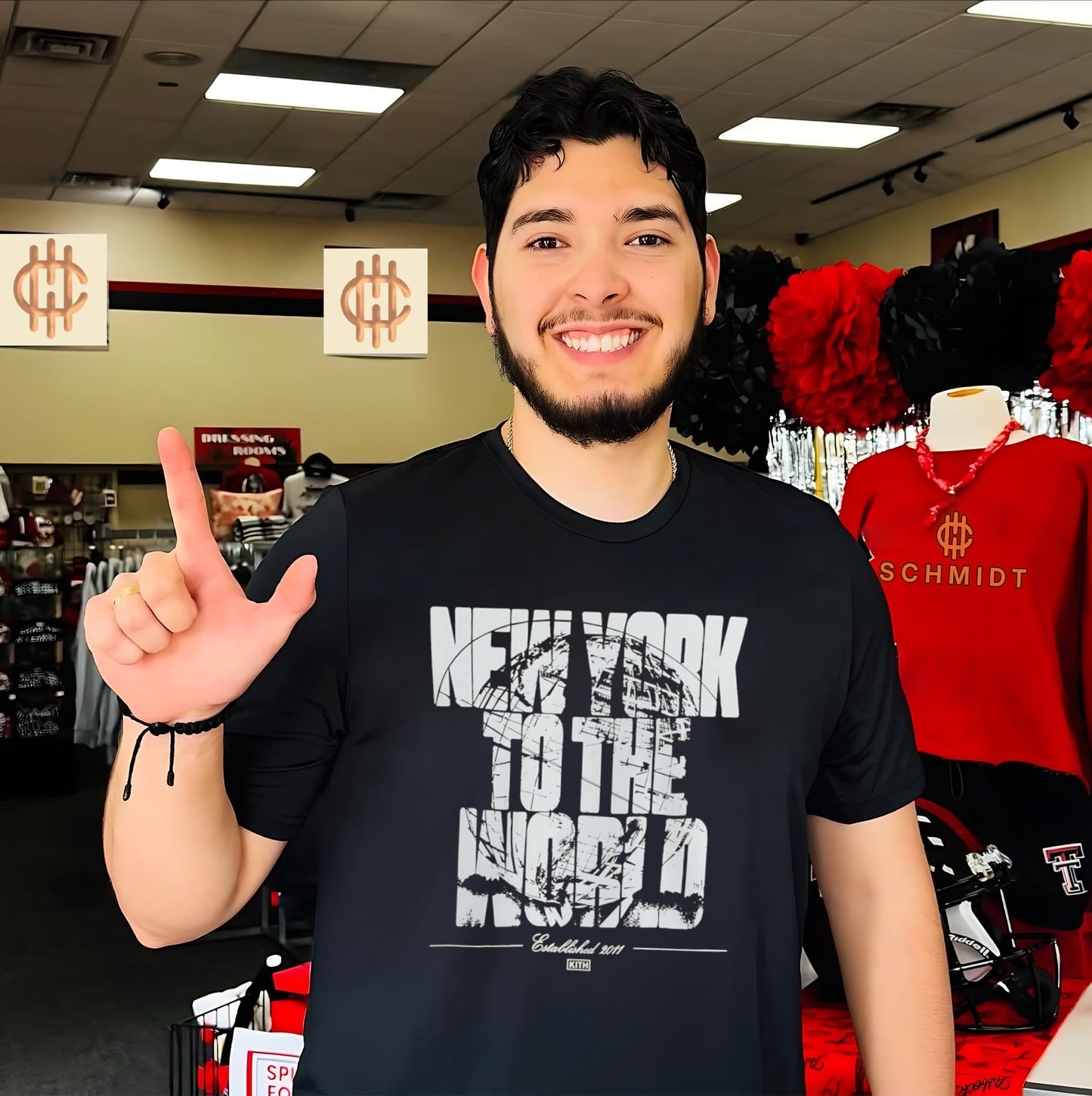 Jersey Shore Family Vacation Vinny Guadagnino Kith NY to the World Unisphere Shirt
