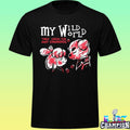 Jess Rojo My Wild World Three Cheers For Sweet Strawberries Shirt