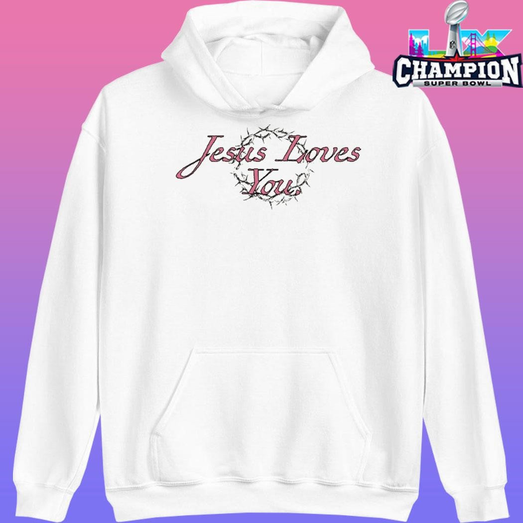 Jesus Loves You Take Heart Shirt