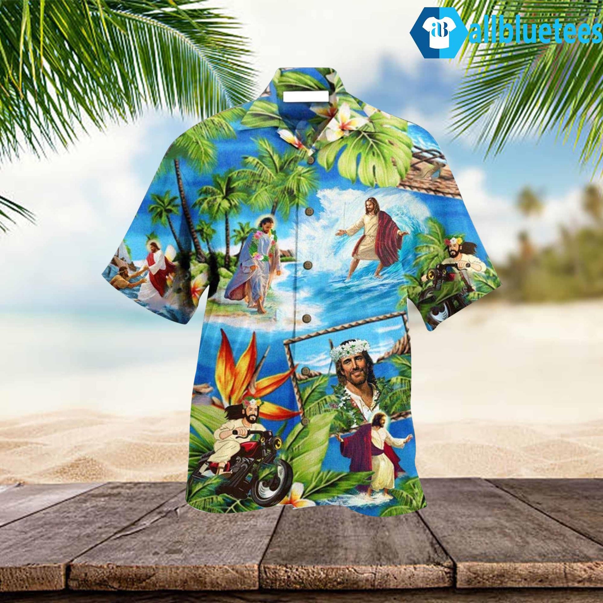 Jesus Stay Cool Hawaiian Shirt
