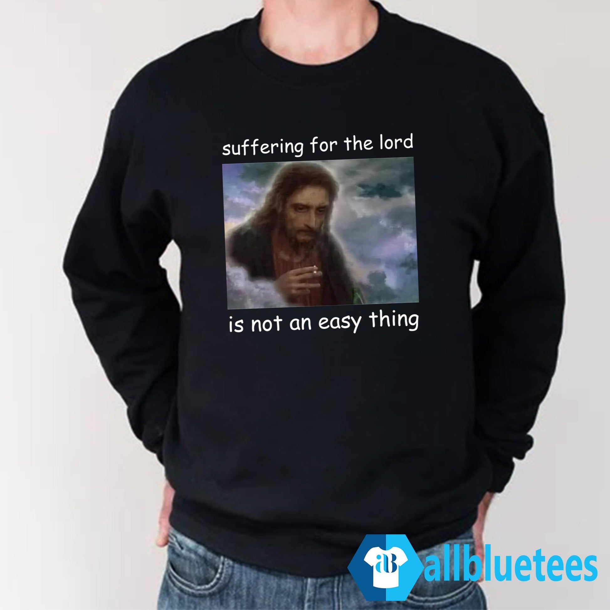Jesus Suffering For The Lord Is Not An Easy Thing Shirt