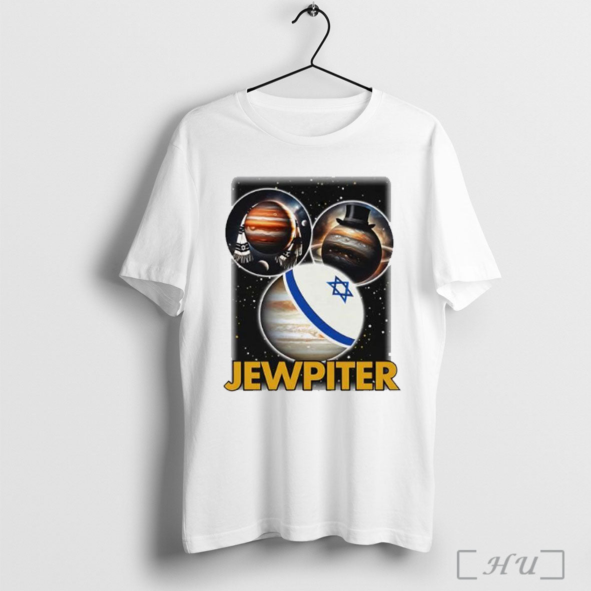 Jewpiter Jupiter Solar System Parody T Shirt