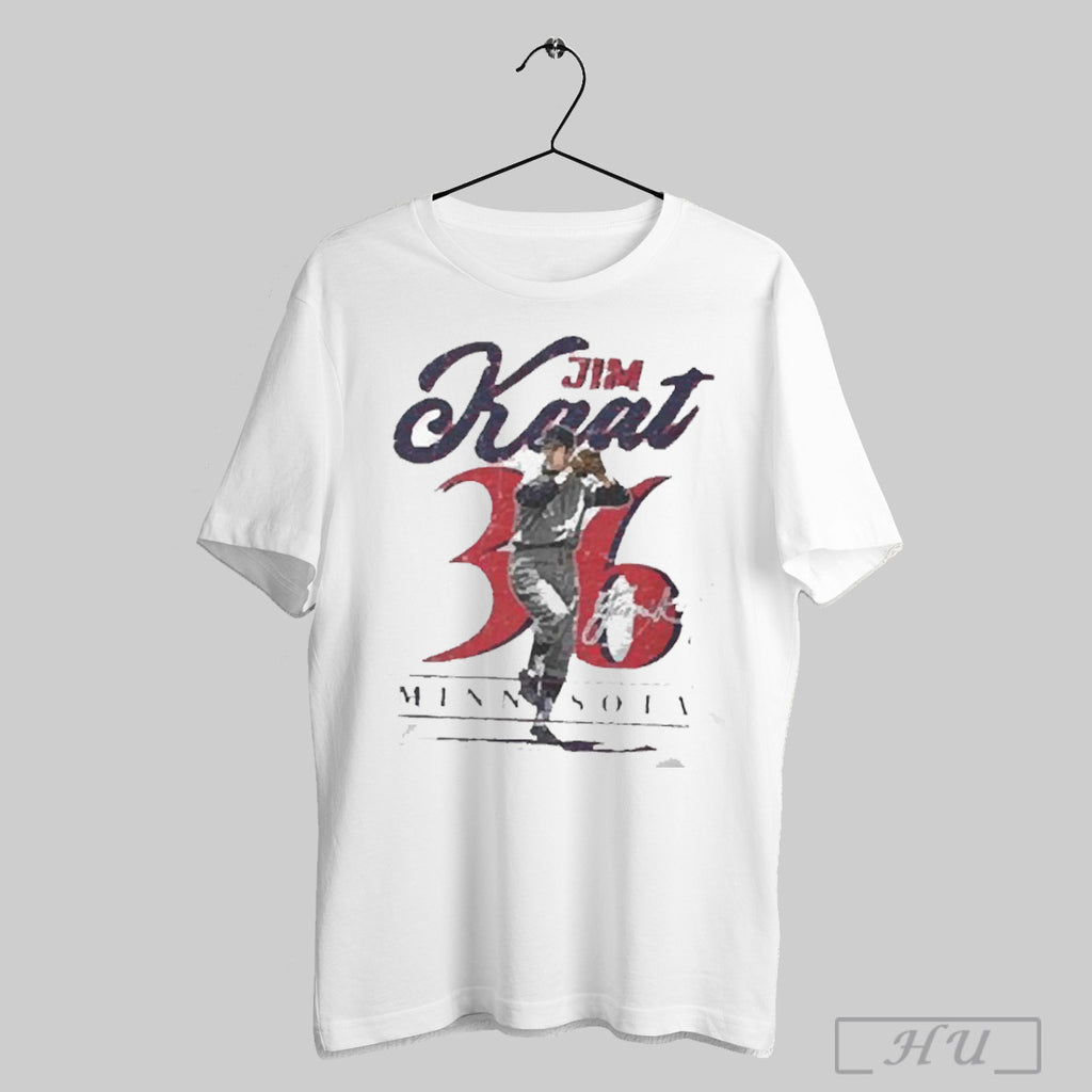 Jim Kaat Minnesota Twins Signature 2025 T Shirt