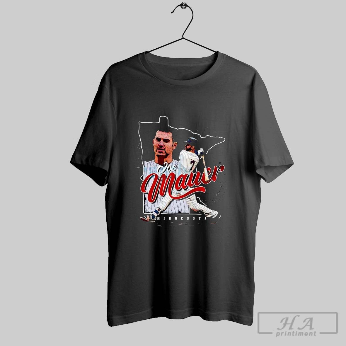 Joe Mauer Minnesota Twins State Silhouette Vintage Baseball Shirt Hoodie Sweater Longsleeve And V Neck