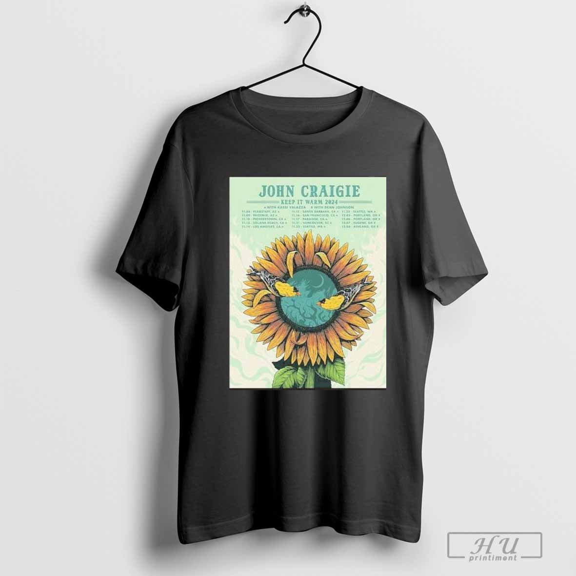 John Craigie Keep It Warm 2024 Tour With Full Tour Dates Sun Flower Art