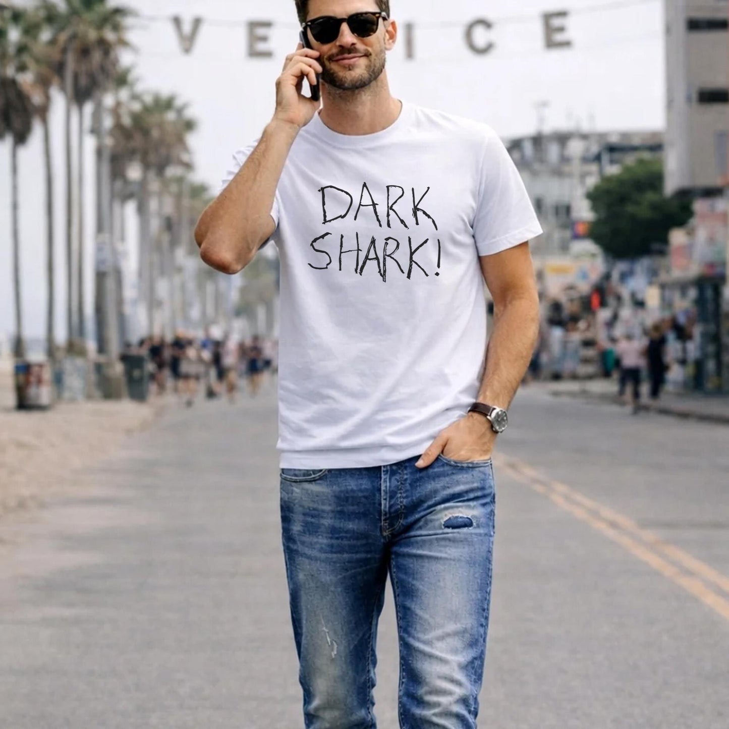 Johnny Knoxville Dark Shark Shirt