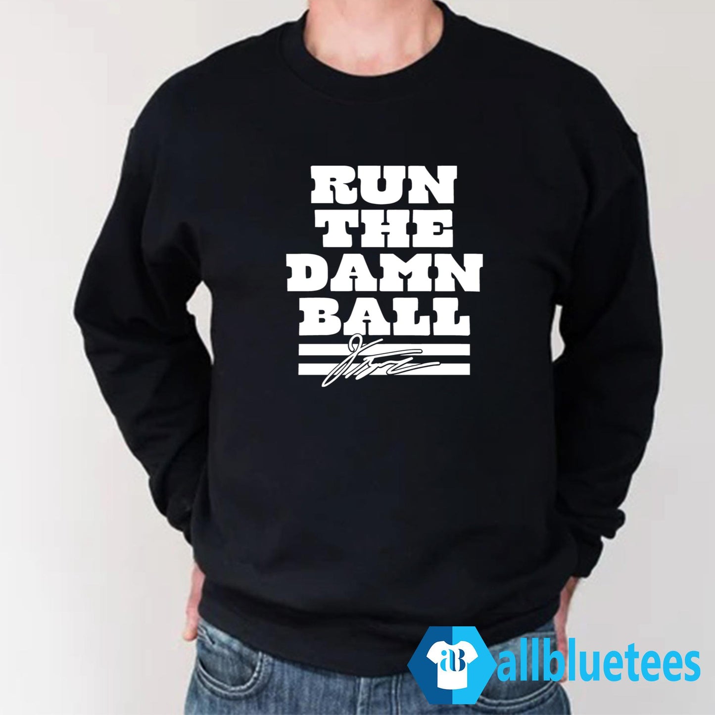 Jonathan Taylor Run The Damn Ball Shirt