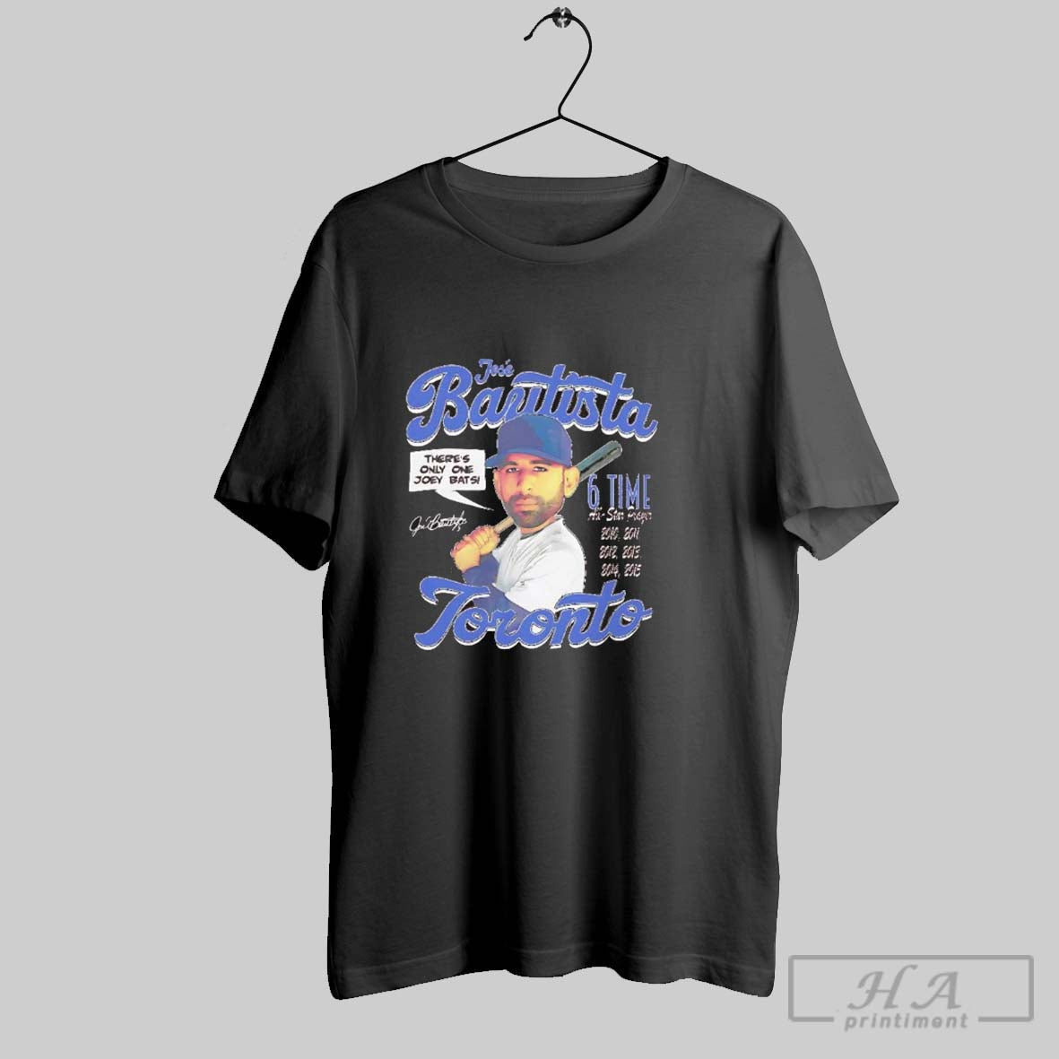 Jose Bautista 6 Time All Star Player Toronto Comic
