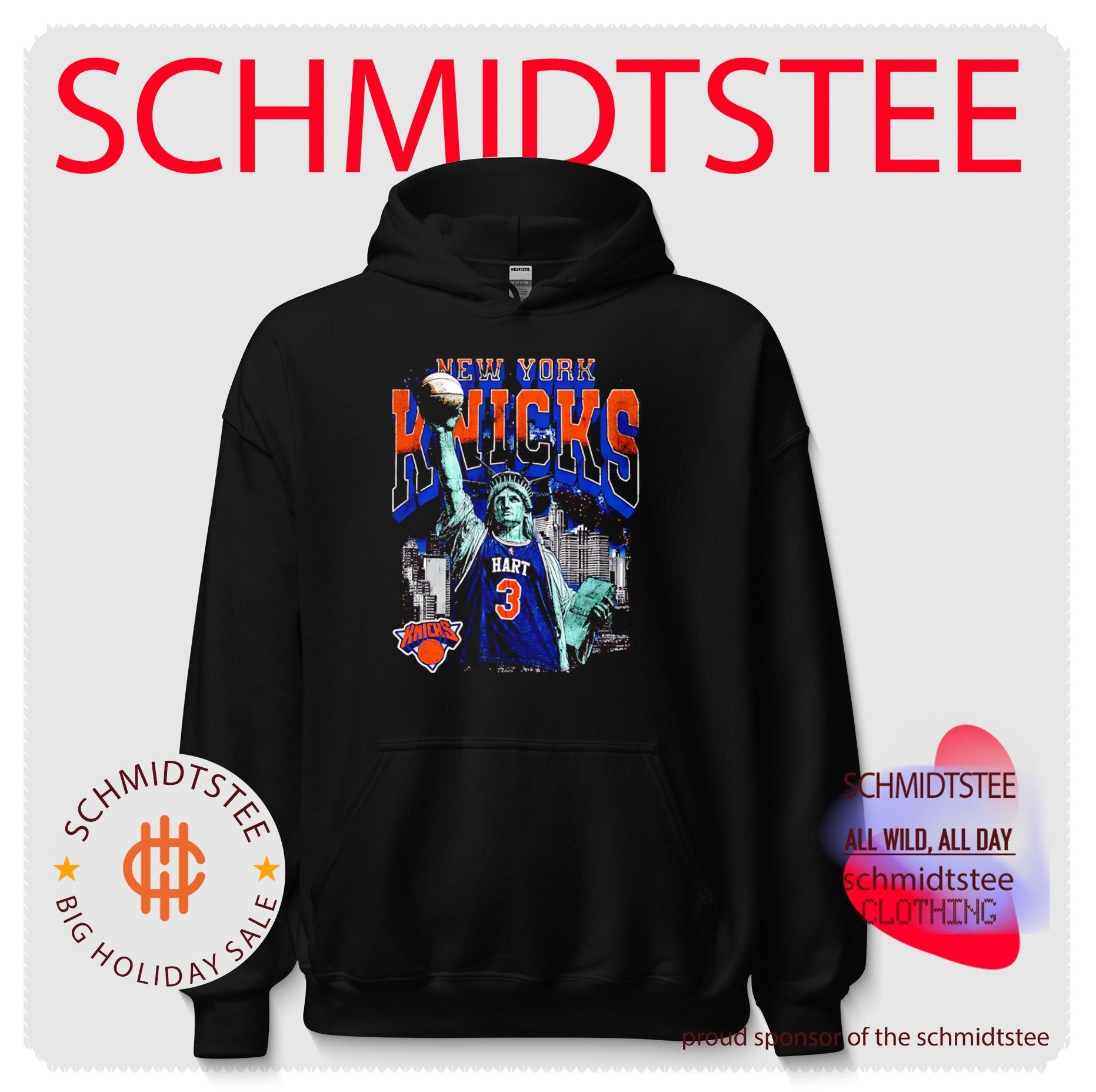 Josh Hart New York Knicks Statue Of Liberty vintage shirt