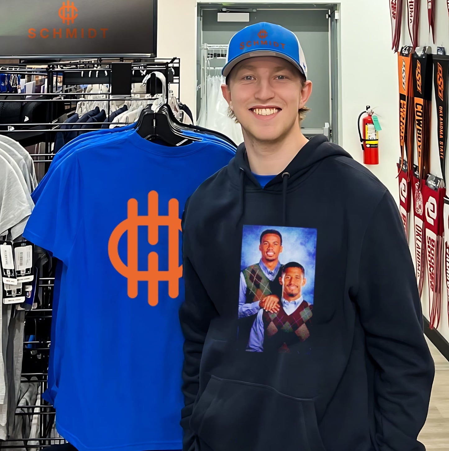 Josh Kroenke Wearing Gabriel Saliba Step Brothers Shirt