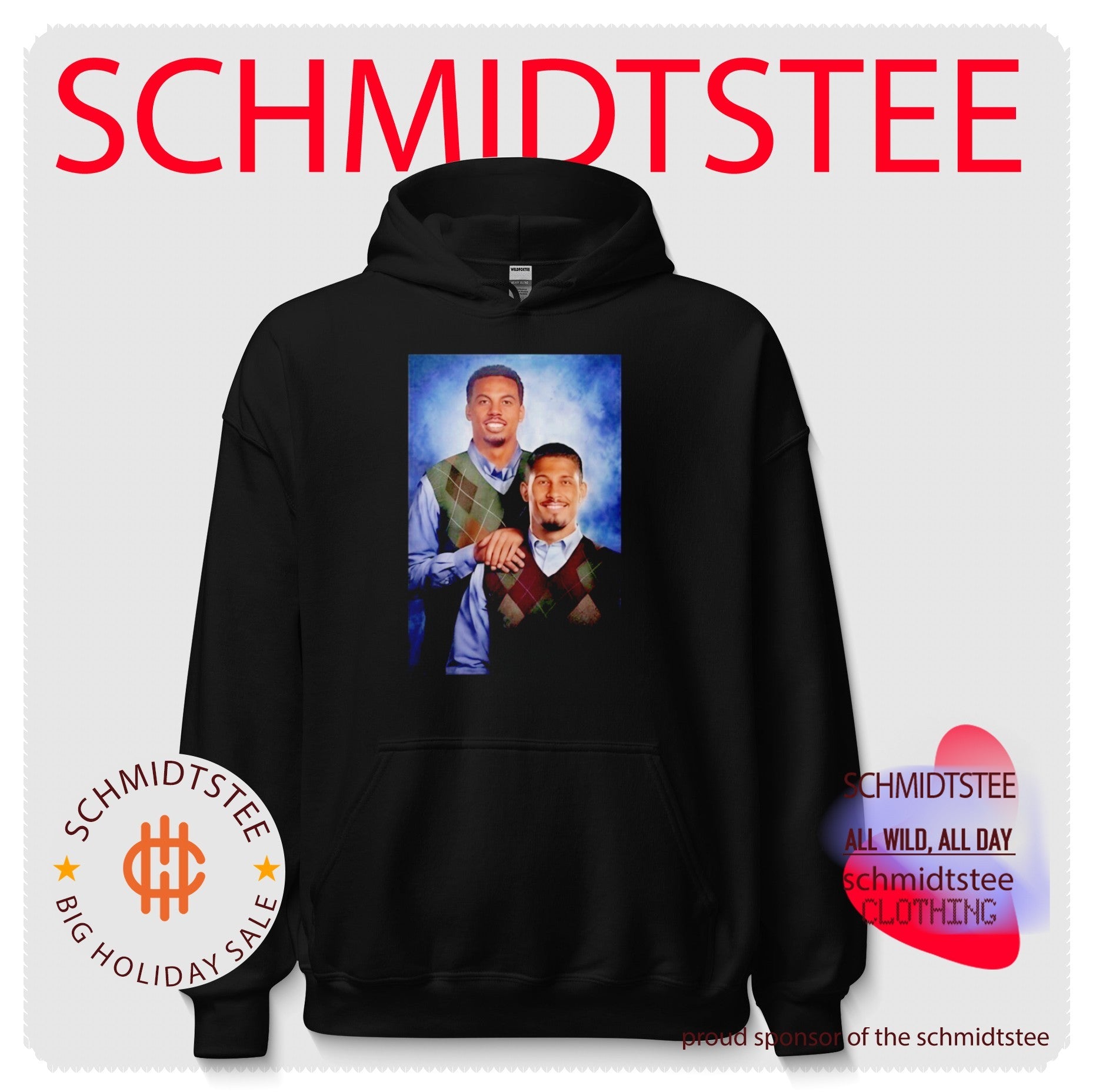 Josh Kroenke Wearing Gabriel and Saliba Step Brothers Shirt