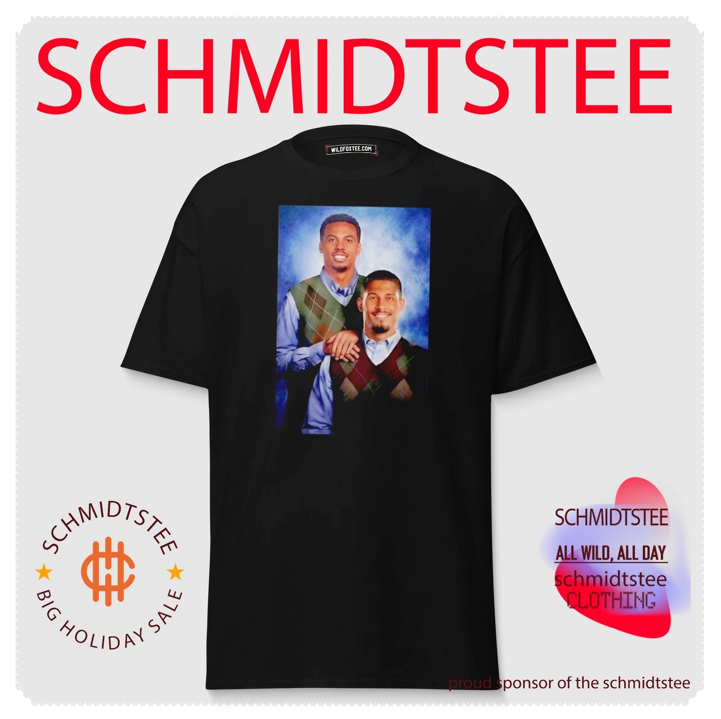 Josh Kroenke Wearing Gabriel and Saliba Step Brothers Shirt