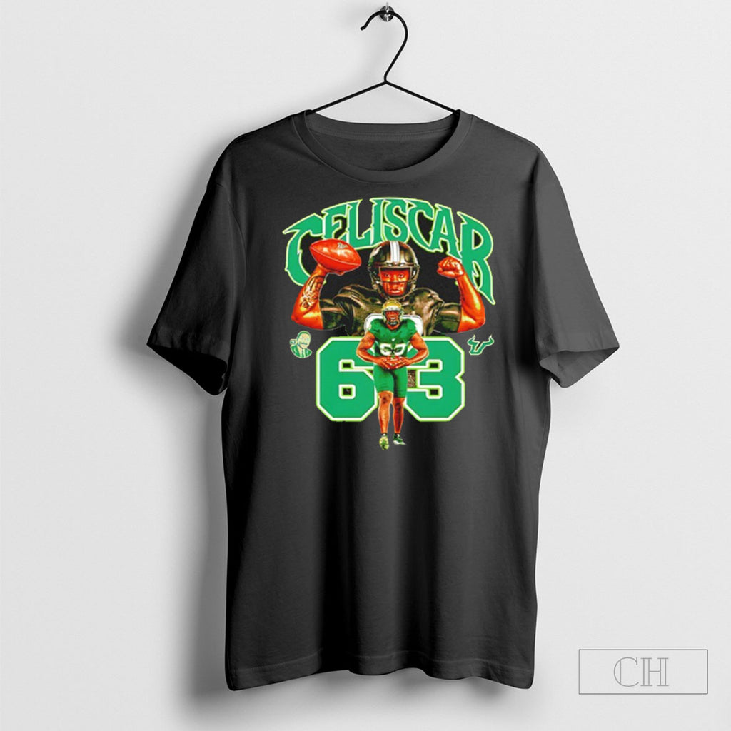 Joshua Celiscar South Florida Bulls Player Collage Shirt