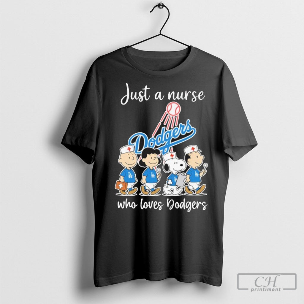 Just A Nurse Dodgers Who Loves Dodgers Peanuts