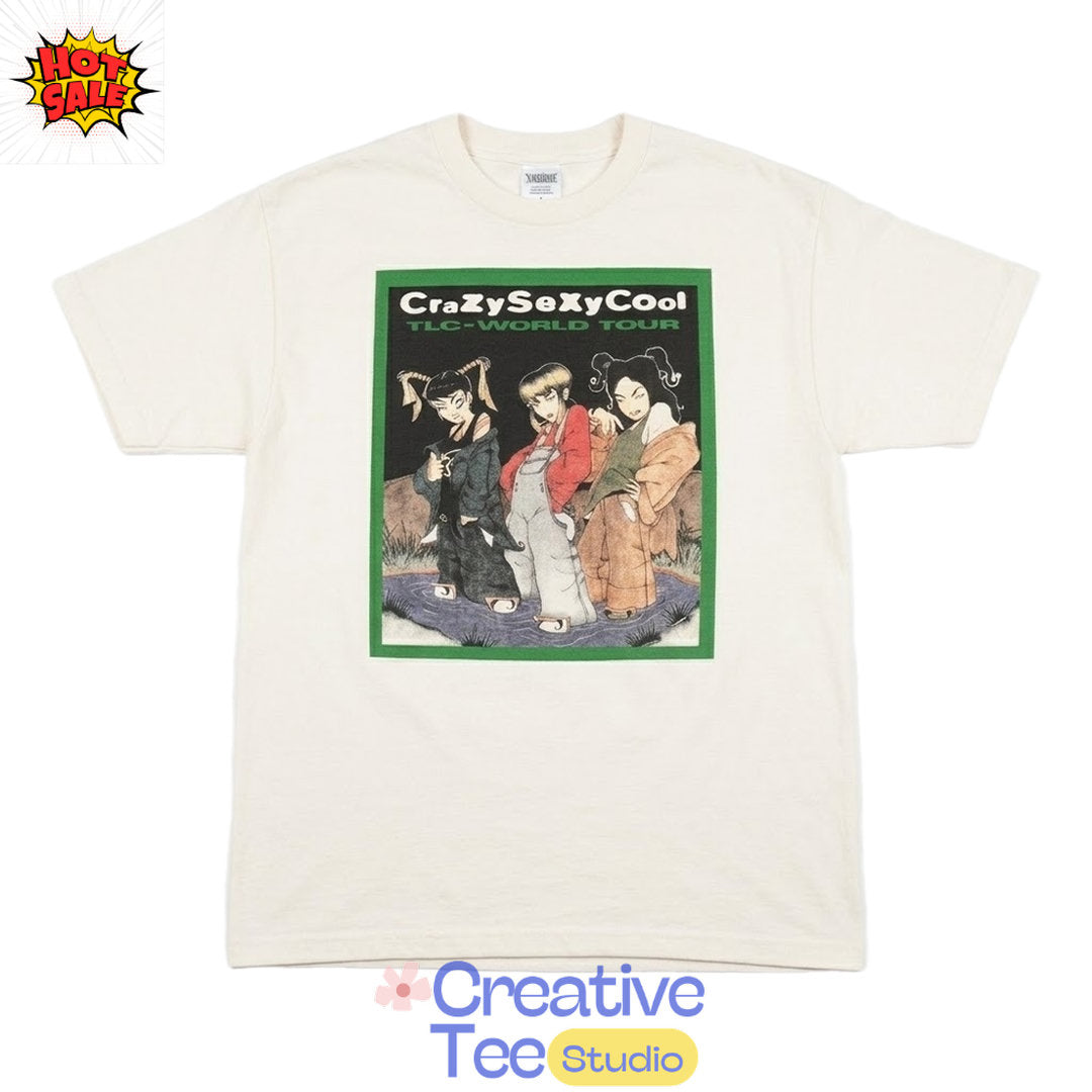 Justin Bieber 1995 TLC Crazysexycool World Tour T-Shirt