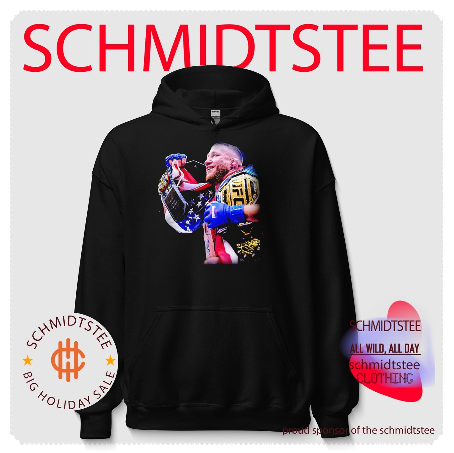 Justin Gaethje Champions 2026 graphic shirt