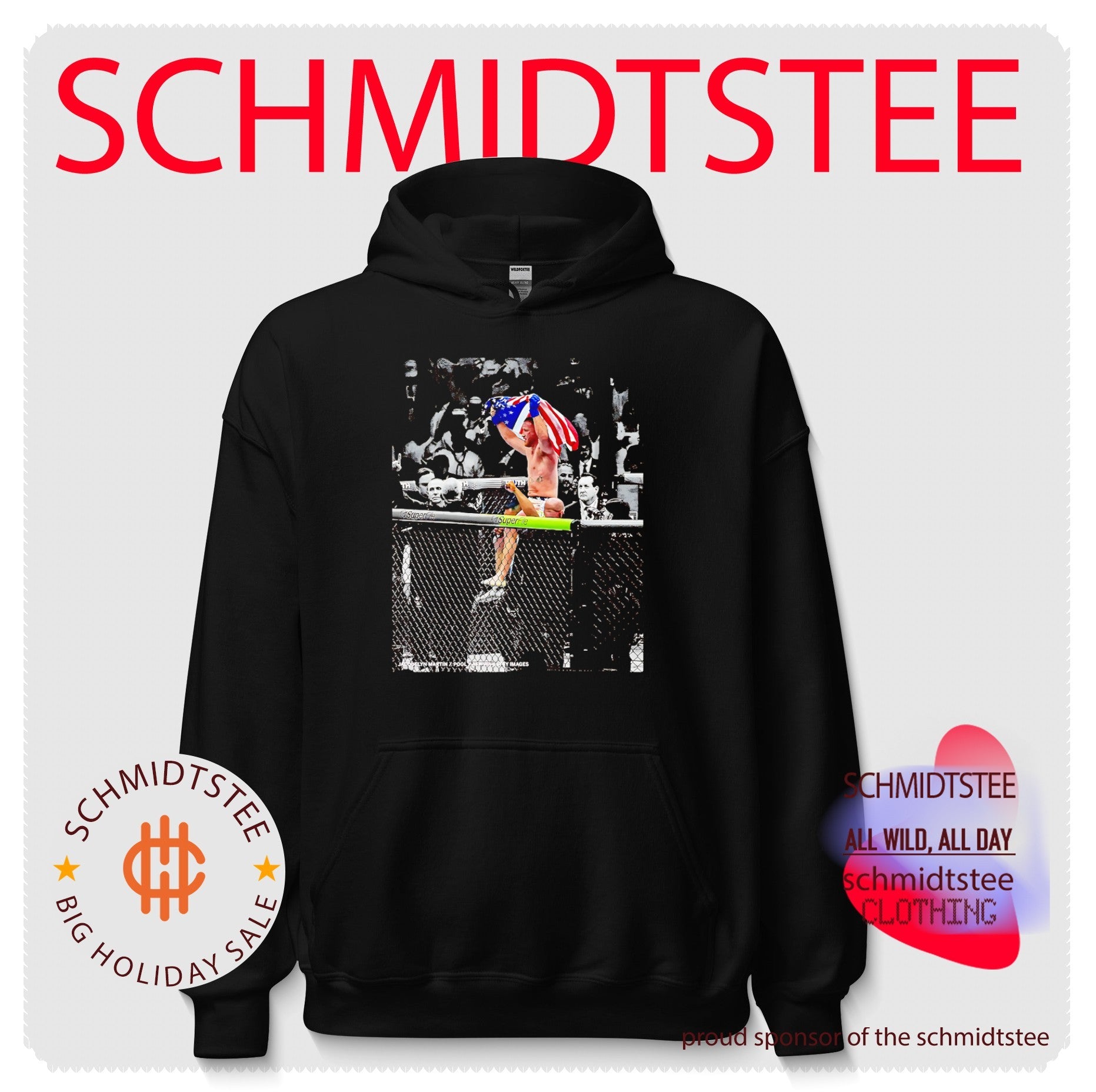 Justin Gaethje UFC Champions 2026 picture collage shirt