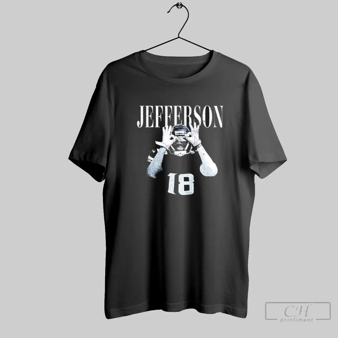 Justin Jefferson Minnesota Viking Football Retro Style T Shirt