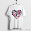 Kc Rose Heart T Shirt