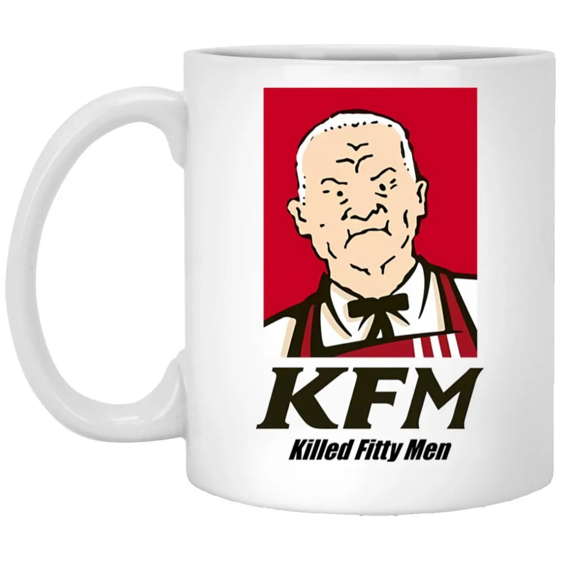 KFM Killed Fitty Men Mug