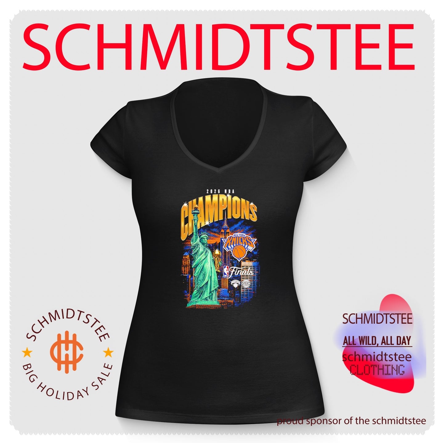 New York Knicks 2026 NBA Finals Champions M&N City shirt