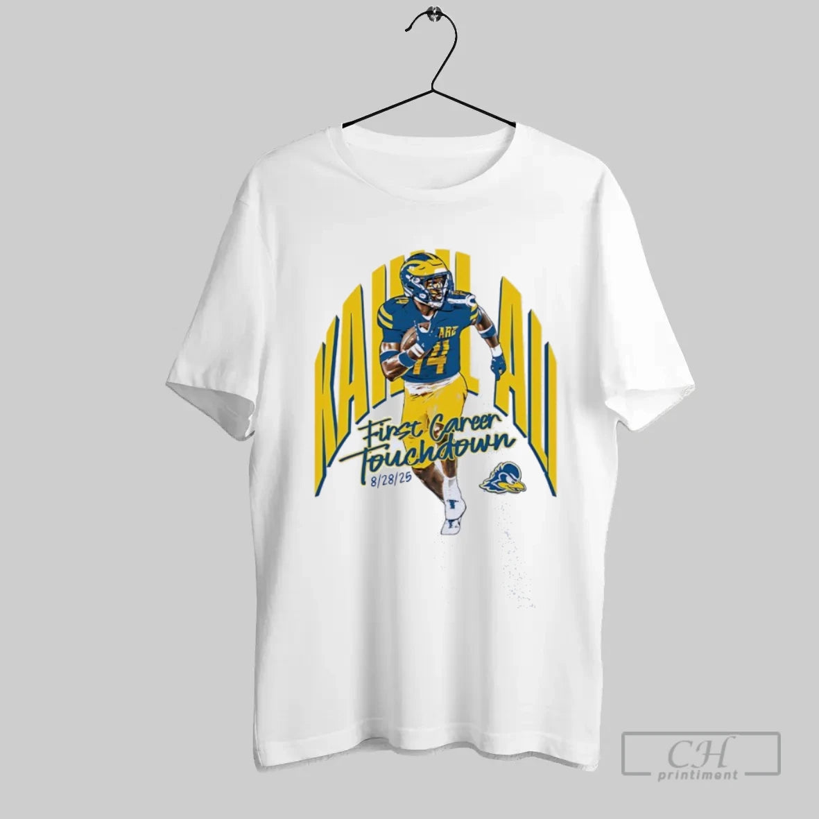 Kahlil Ali First Career Touchdown Delaware Blue Hens Safety Football