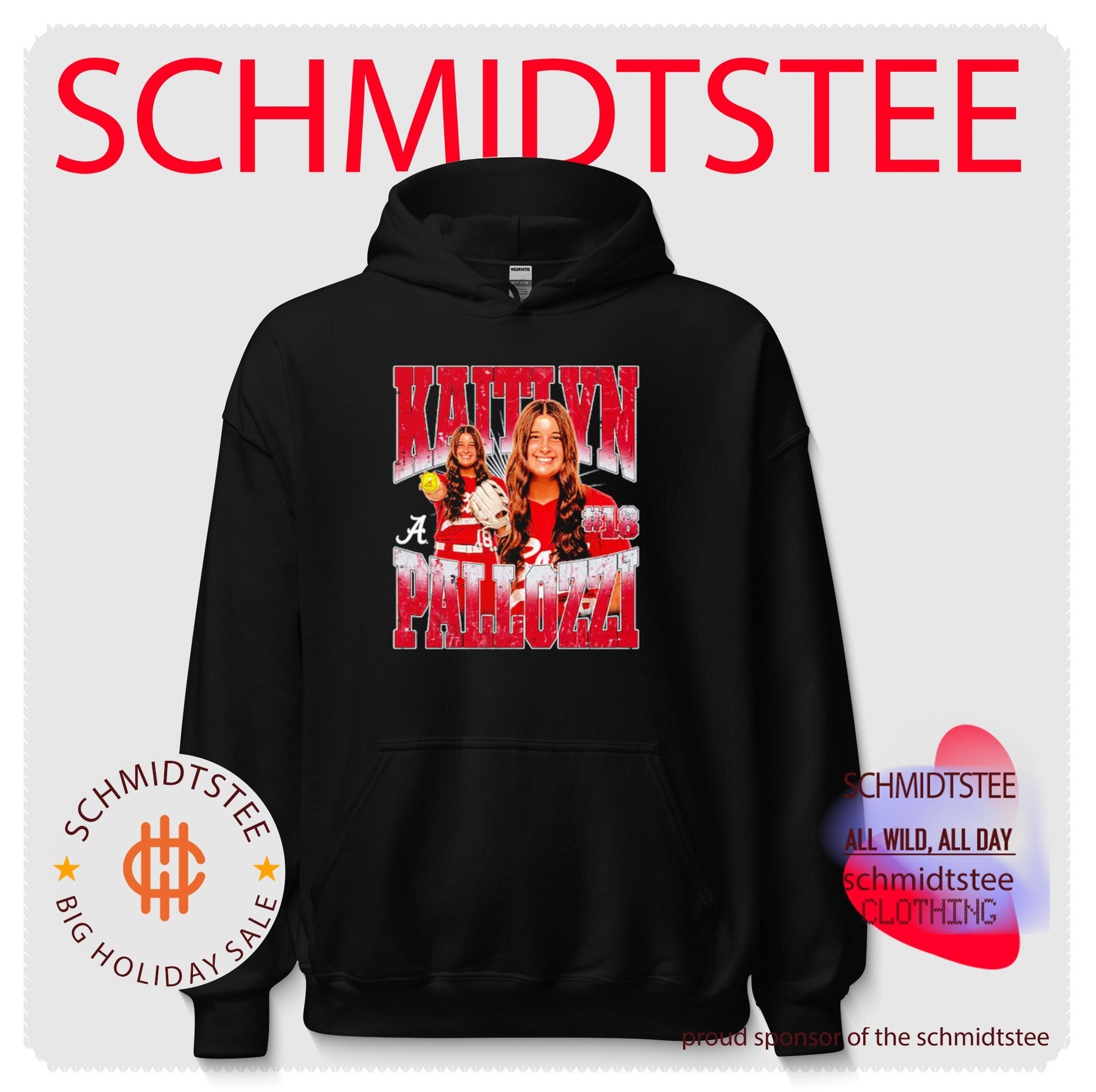 Kaitlyn Pallozzi Alabama Softball NCAA Player Collage shirt