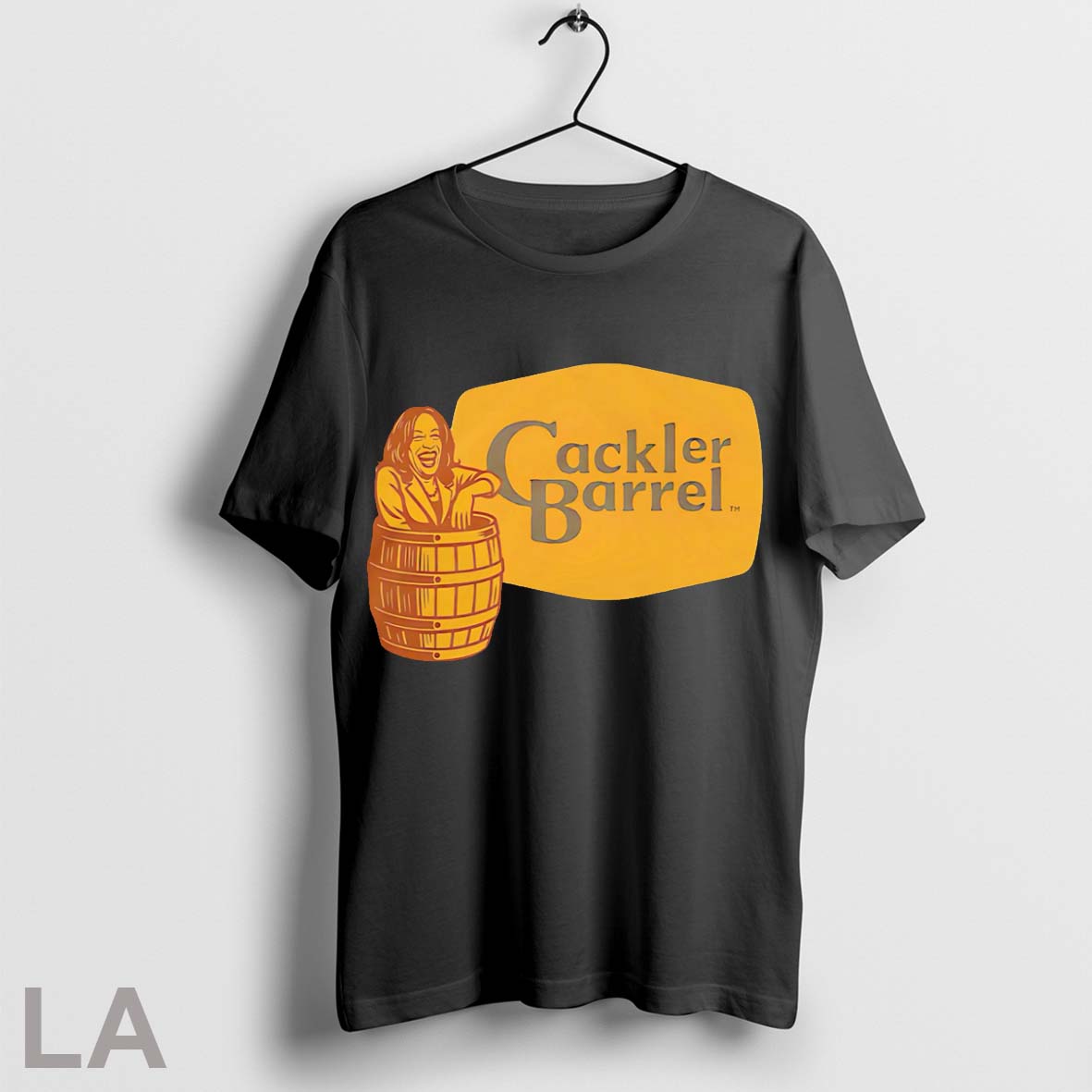 Kamala Harris Crack Barrel Logo T Shirt