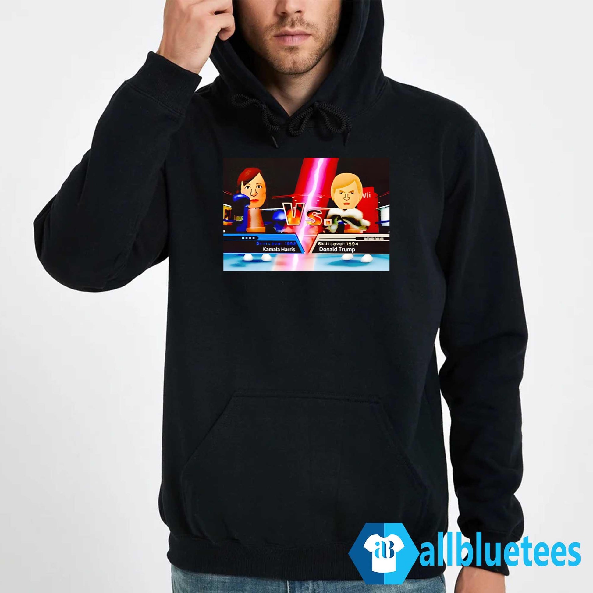 Kamala Harris X Donald Trump Wii Boxing Presidential Election Shirt