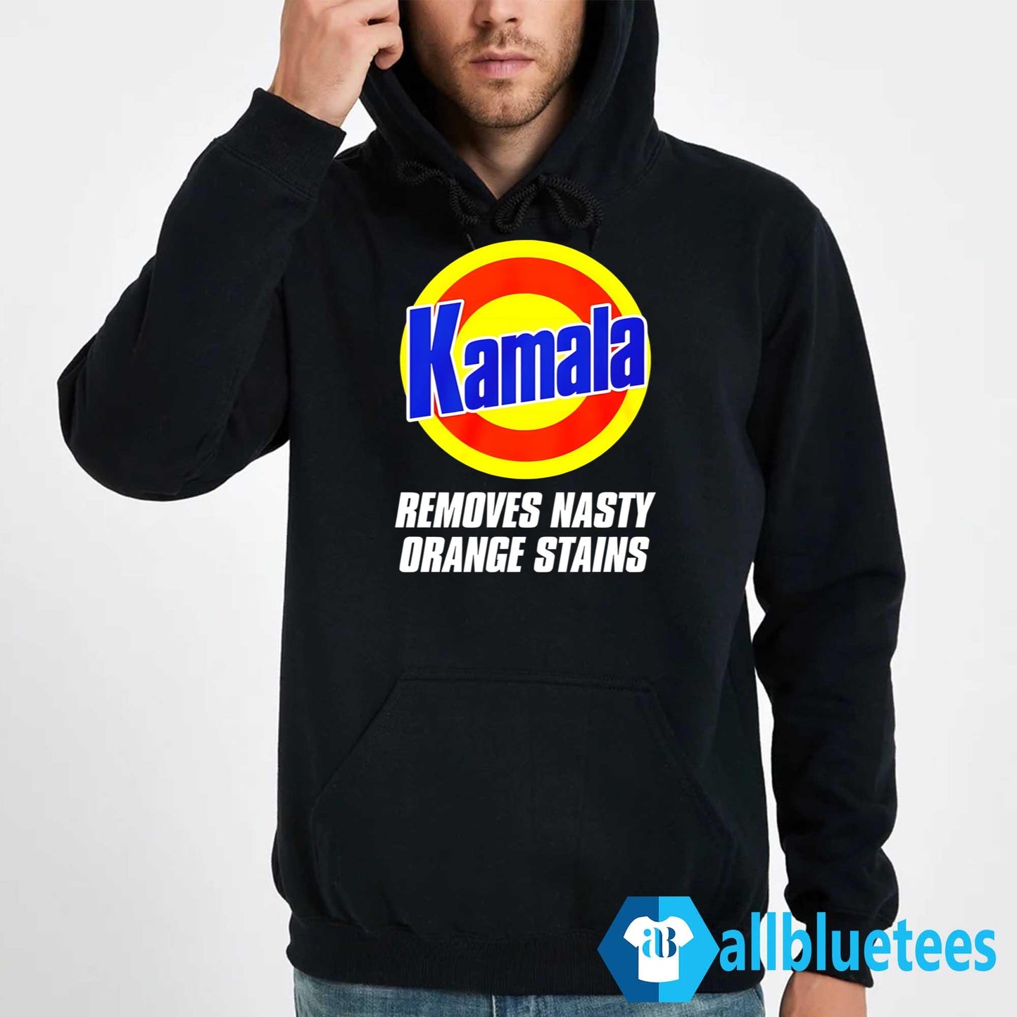 Kamala Removes Nasty Orange Stains Shirt