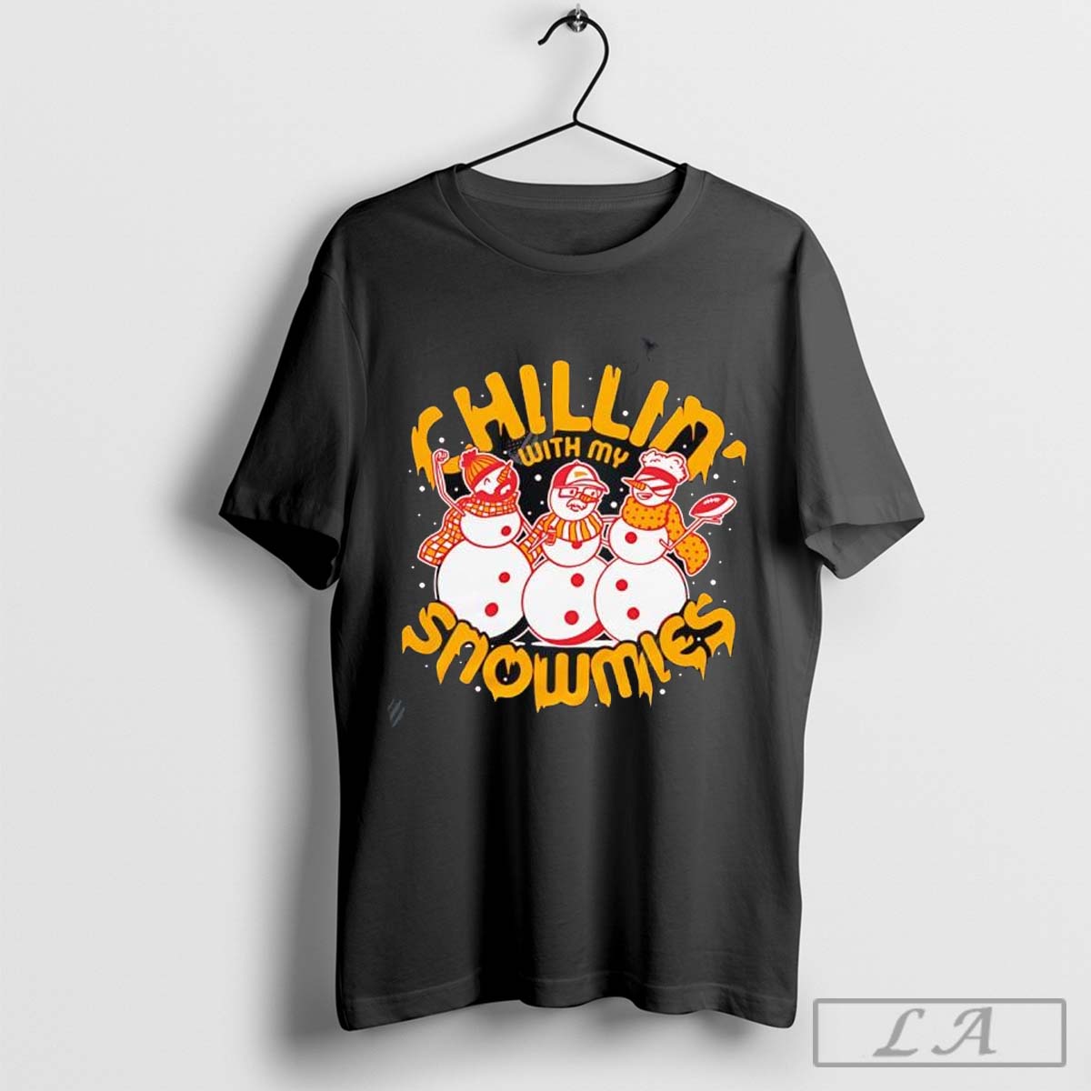 Kansas City Chiefs Chillin With My Snowmies