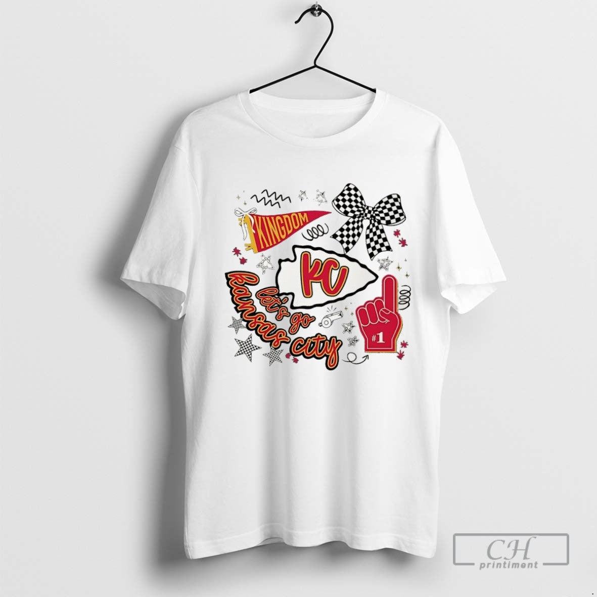 Kansas City Chiefs Kingdom Lets Go Kansas City T Shirt Sweater