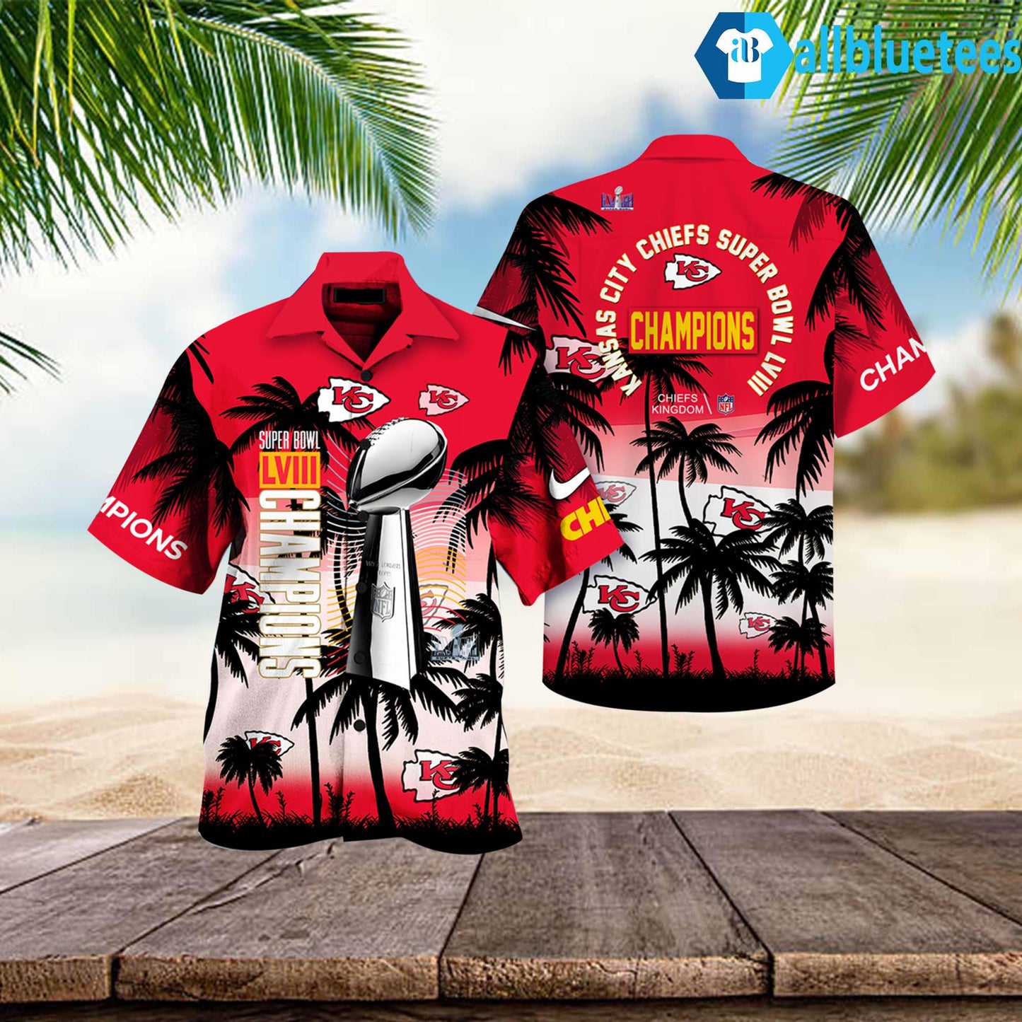 Kansas City Chiefs Super Bowl Champions Hawaiian Shirt