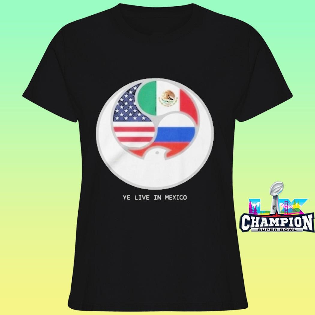 Kanye West Ye Sofi Stadium Live In Mexico 2026 Shirt