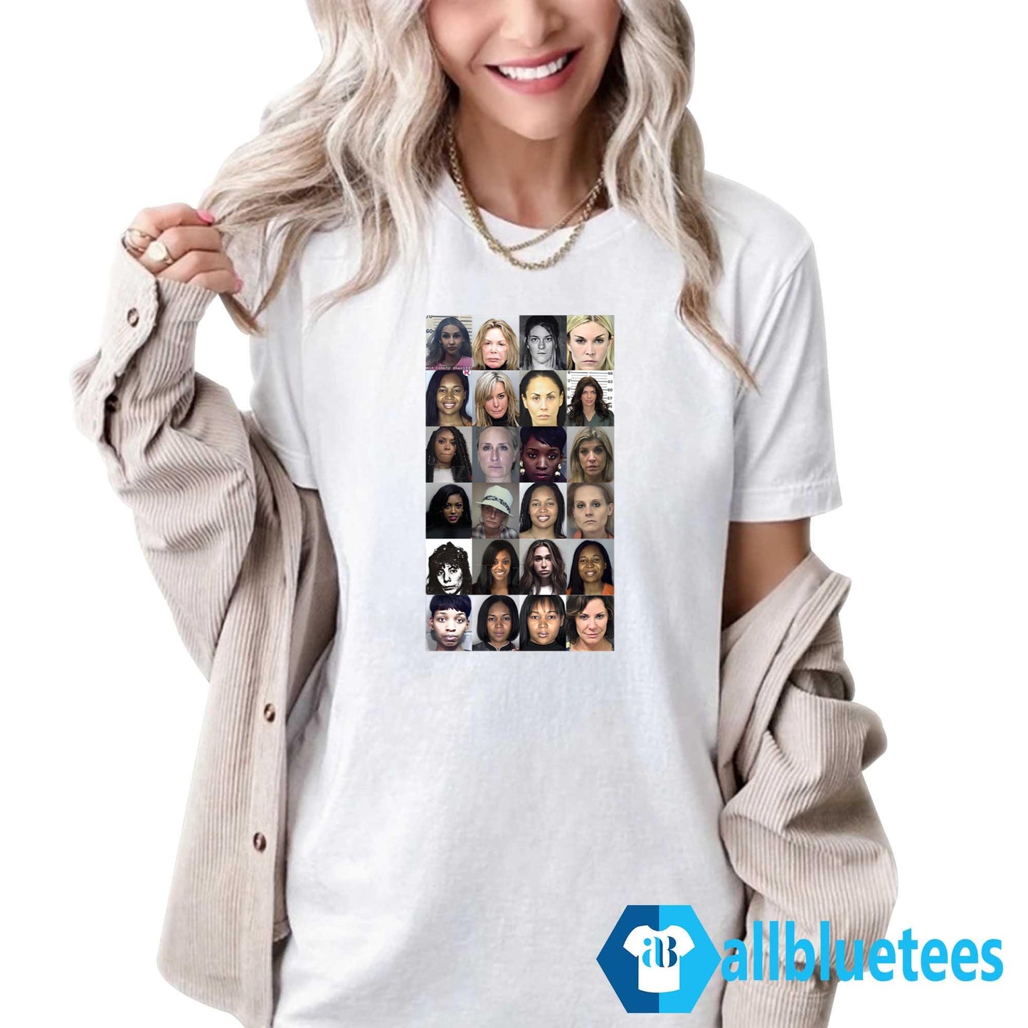 Karen Huger Mugshot Real Housewives Wall Of Fame Shirt