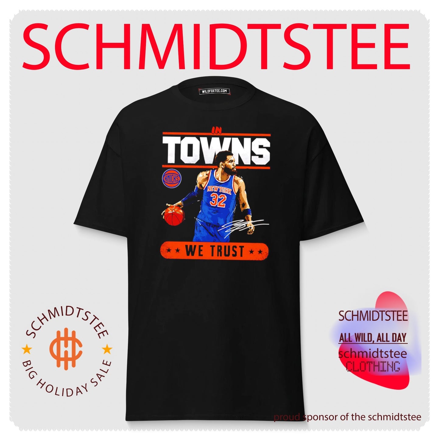 Karl-Anthony Towns New York Knicks In Towns We Trust signature shirt