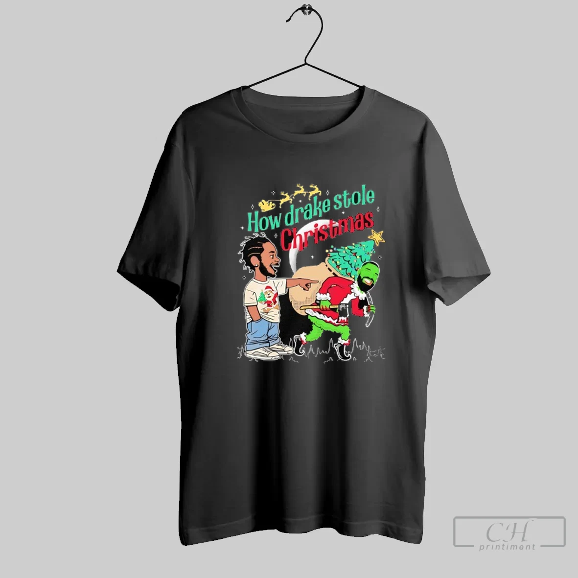 Kendrick Lamar How Drake Stole Christmas T Shirt