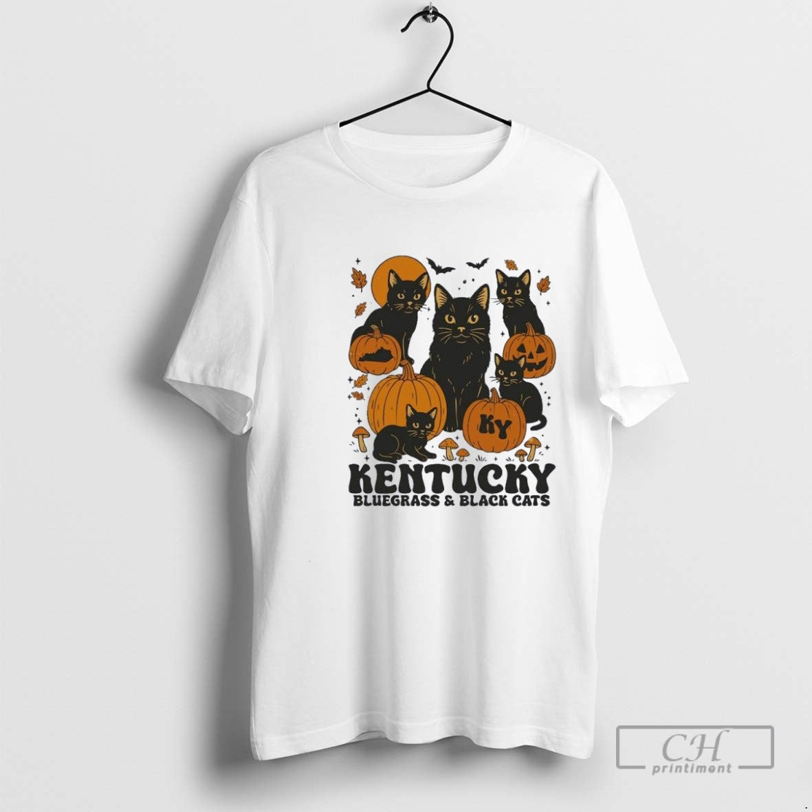 Kentucky Bluegrass Black Cats Halloween