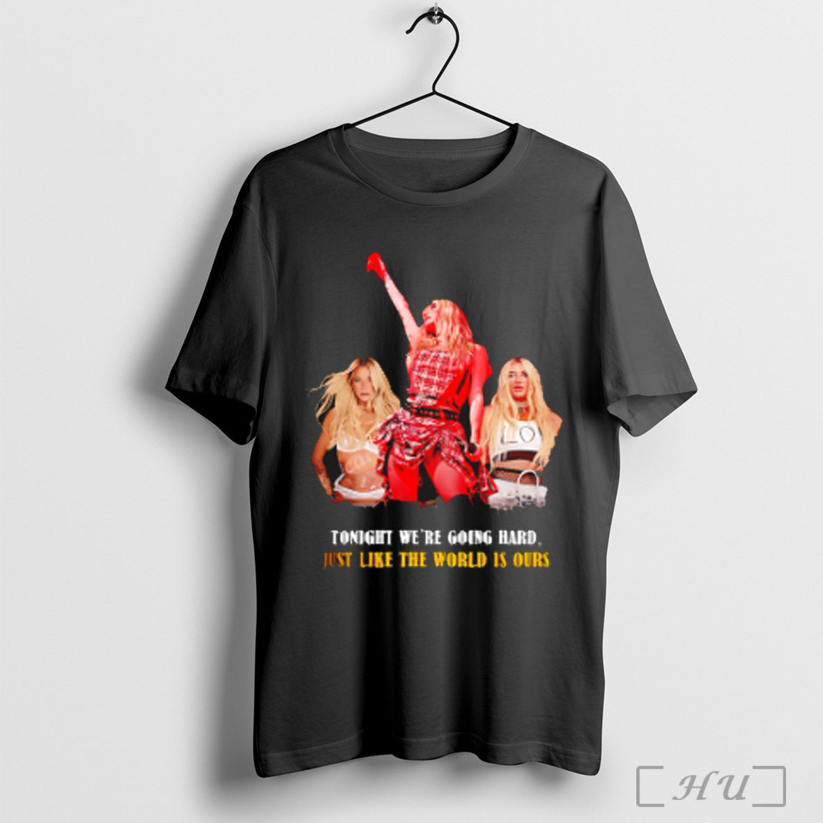 Kesha Tonight Were Going Hard Just Like The World Is Ours T Shirt