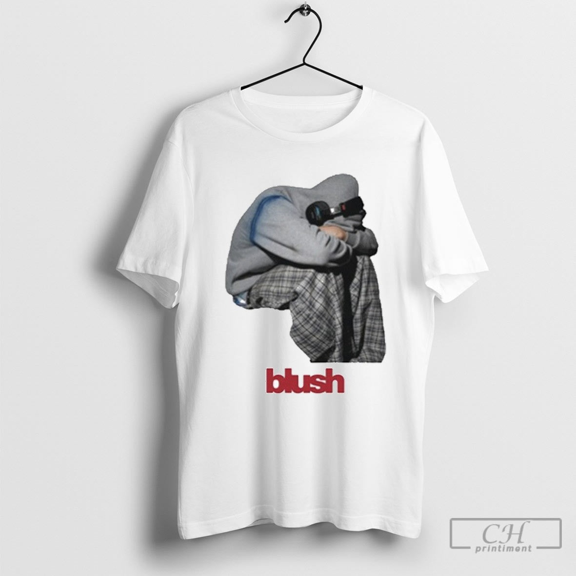 Kevin Abstract Blush Album Photo Shirt Sweater