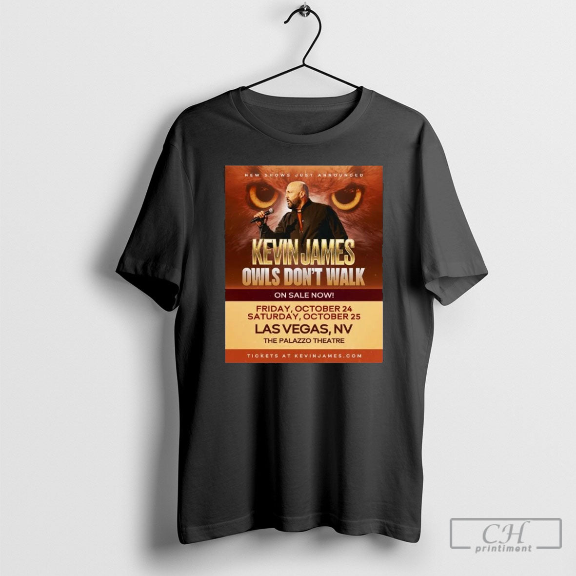 Kevin James Owls Dont Walk New Shows Just Announced Oct 24 25 2025 Shirt Sweater