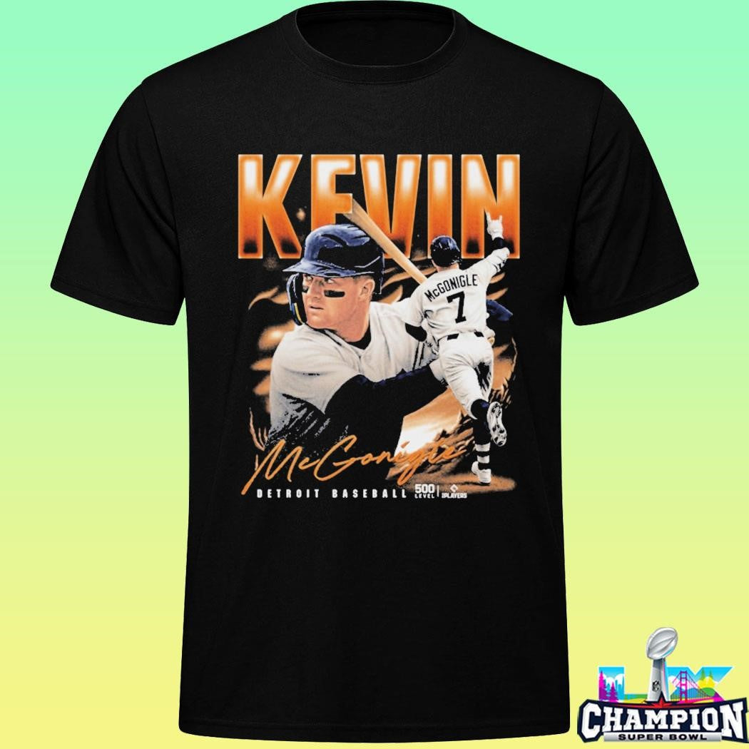 Kevin Mcgonigle Detroit Baseball Signature Shirt