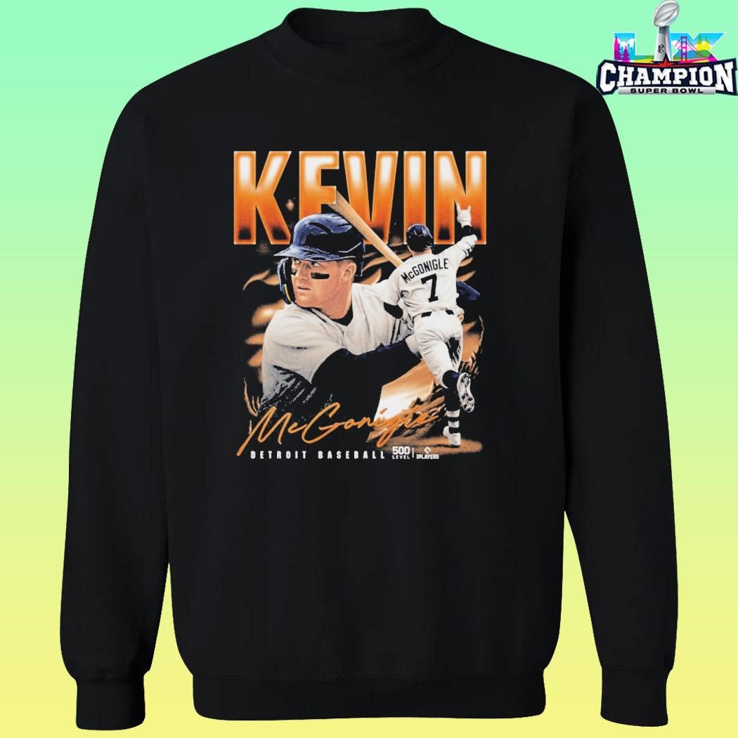 Kevin Mcgonigle Detroit Baseball Signature Shirt