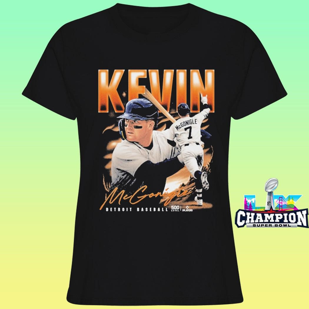 Kevin Mcgonigle Detroit Baseball Signature Shirt