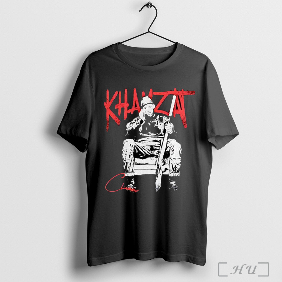 Khamzat Chimaev Regular Ufc Fight Night Graphic Design Retro T Shirt