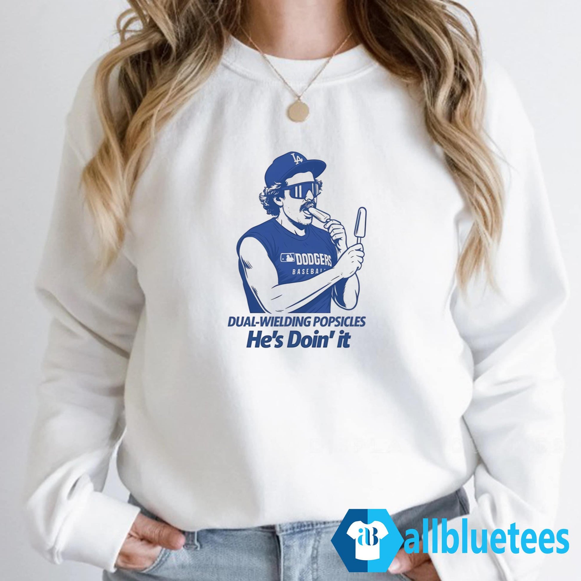 Kiké Hernandez Dual Wielding Popsicles He’s Doin’ It Shirt