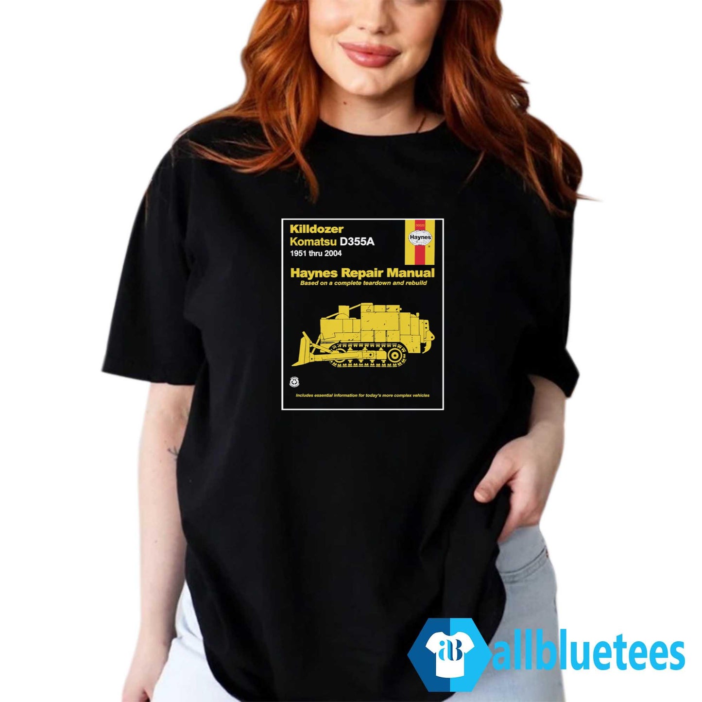 Killdozer Komatsu Haynes Repair Manual Shirt