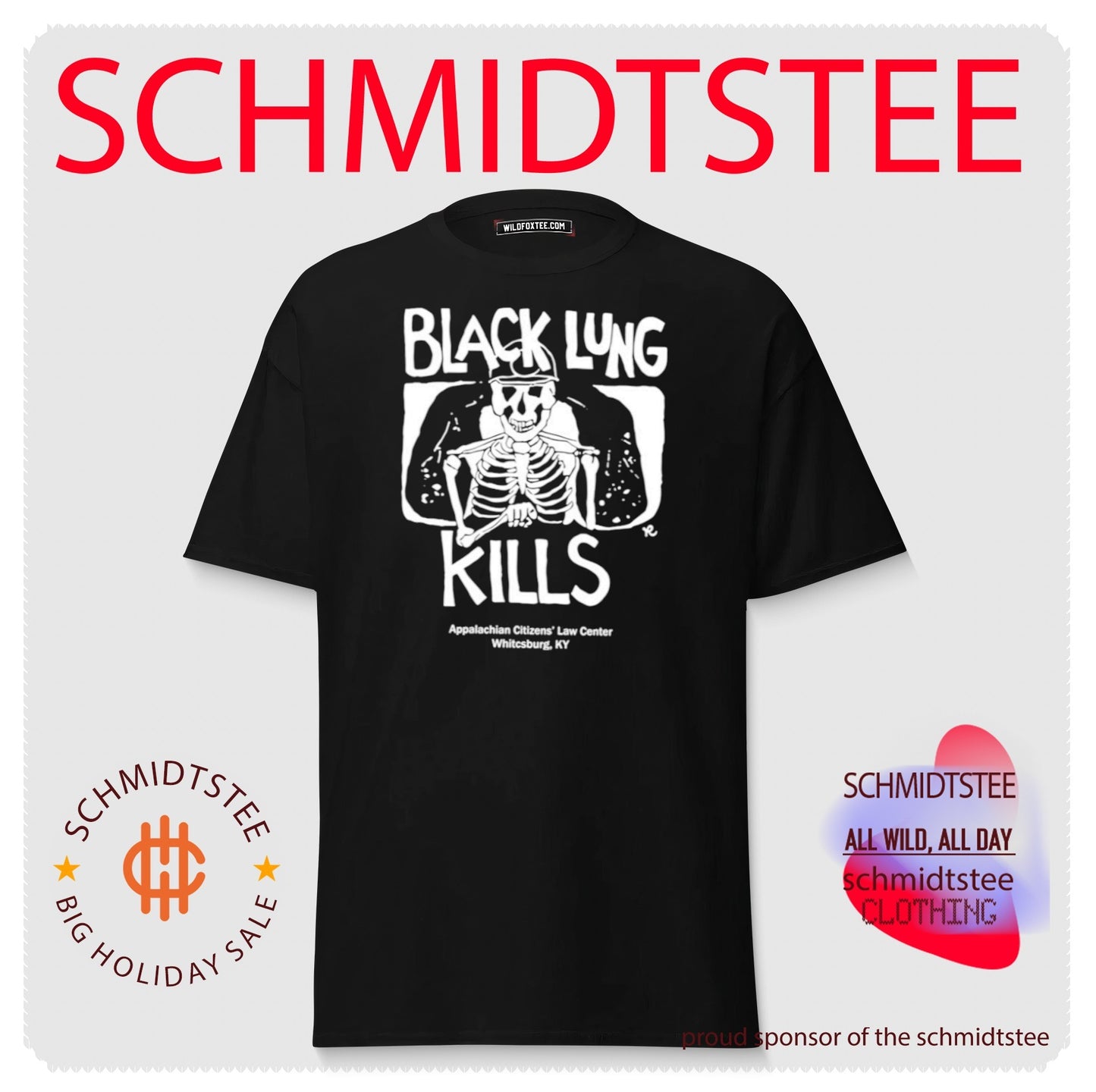Kim kelly black lung kills shirt
