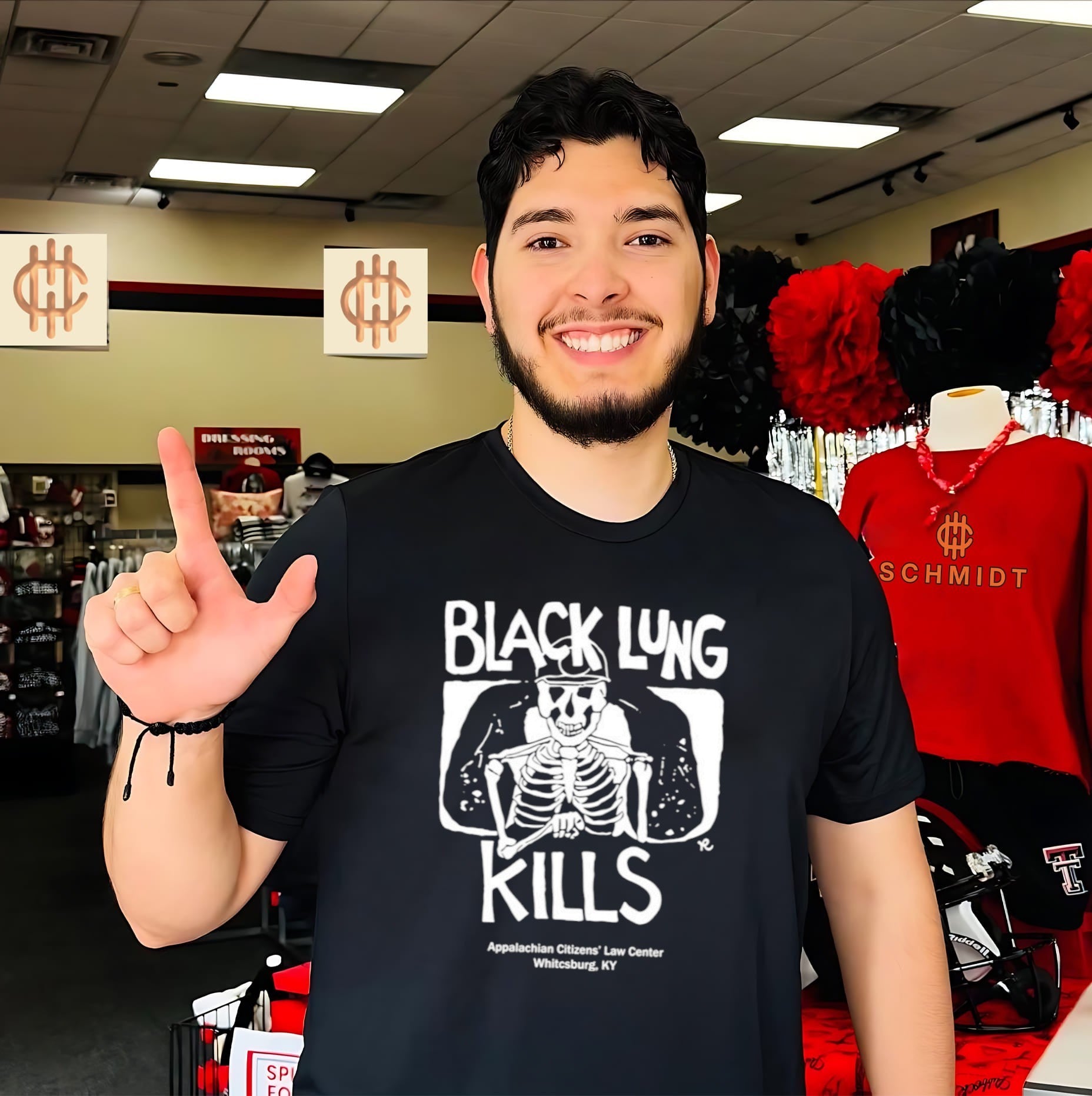 Kim kelly black lung kills shirt